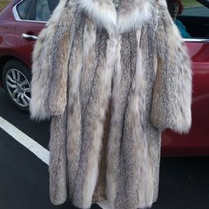 Full length linx coat